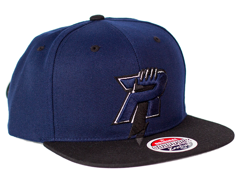 Black and Blue Hat